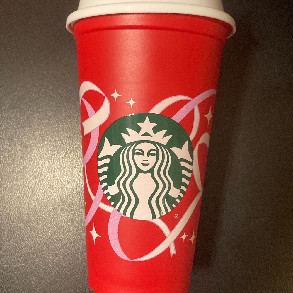 2021 Starbucks reusable red cup